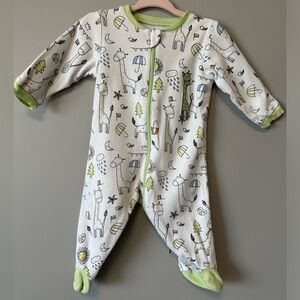 Tuffy footed sleeper, size 3 months